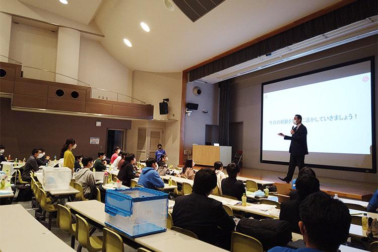 日本大学理工学部の居駒教授による特別講義