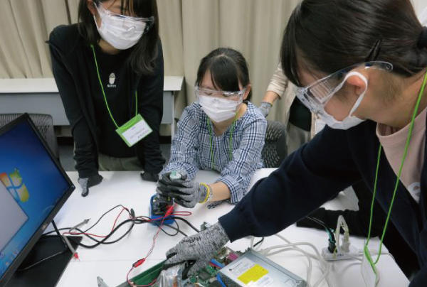 ワークショップ
の様子(エコロジープラントプロジェクト 九州地区))