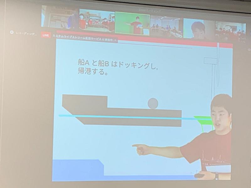 プレゼンの様子